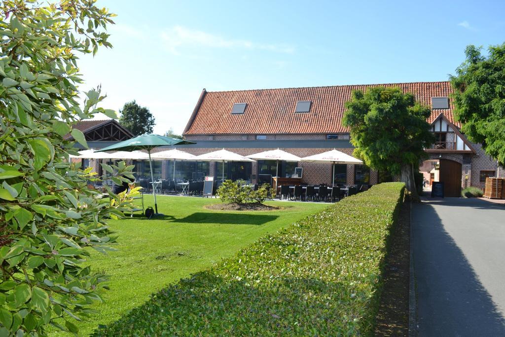 Hotel Le Domaine Des Cigognes Ennevelin Exterior foto